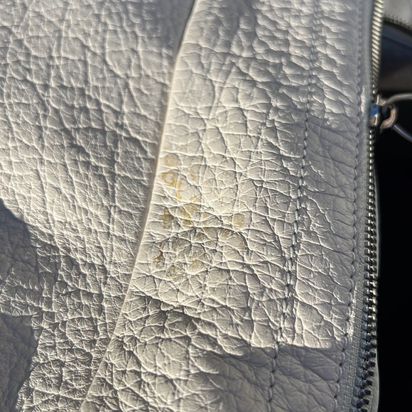 Laurèl off white leather purse - Picture 8 of 10